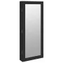 Espejo con joyero y luces LED para pared negro de vidaXL, Espejos - Ref: Foro24-353233, Precio: 90,93 €, Descuento: %