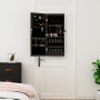 Spiegel mit Schmuckschatulle und LED-Leuchten für schwarze Wand von vidaXL, Spiegel - Ref: Foro24-353233, Preis: 92,36 €, Rab...