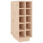 Botellero madera maciza de pino 23x34x61 cm de vidaXL, Botelleros - Ref: Foro24-820971, Precio: 66,13 €, Descuento: %
