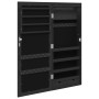 Spiegel mit Schmuckschatulle und LED-Leuchten für schwarze Wand von vidaXL, Spiegel - Ref: Foro24-353233, Preis: 92,36 €, Rab...