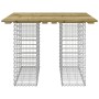 Gabionenkorb-Gartenbank aus imprägniertem Kiefernholz 100x102x72cm von vidaXL, Gartenbänke - Ref: Foro24-834373, Preis: 106,9...