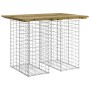 Gabion design garden bench impregnated pine wood 100x70x72cm by vidaXL, garden benches - Ref: Foro24-834364, Price: 92,66 €, ...
