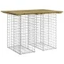 Gabion design garden bench impregnated pine wood 100x70x72cm by vidaXL, garden benches - Ref: Foro24-834364, Price: 91,68 €, ...