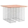 Gabion design garden bench Douglas fir wood 100x102x72 cm by vidaXL, garden benches - Ref: Foro24-834369, Price: 103,59 €, Di...