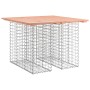Gabionen-Design-Gartenbank aus Douglasie, 100 x 102 x 72 cm von vidaXL, Gartenbänke - Ref: Foro24-834369, Preis: 104,56 €, Ra...