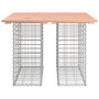 Gabionen-Design-Gartenbank aus Douglasie, 100 x 102 x 72 cm von vidaXL, Gartenbänke - Ref: Foro24-834369, Preis: 104,56 €, Ra...