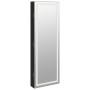 Mirror with jewelry box and LED lights for black wall by vidaXL, Mirrors - Ref: Foro24-353251, Price: 83,65 €, Discount: %