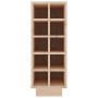 Botellero madera maciza de pino 23x34x61 cm de vidaXL, Botelleros - Ref: Foro24-820971, Precio: 66,13 €, Descuento: %