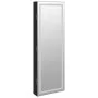 Mirror with jewelry box and LED lights for black wall by vidaXL, Mirrors - Ref: Foro24-353251, Price: 82,44 €, Discount: %