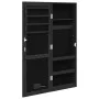 Spiegel mit Schmuckschatulle und LED-Leuchten für schwarze Wand von vidaXL, Spiegel - Ref: Foro24-353251, Preis: 82,44 €, Rab...