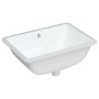 Rechteckiges Waschbecken aus Keramik weiß 55,5x37,5x19 cm von vidaXL, Sinkt - Ref: Foro24-153727, Preis: 46,55 €, Rabatt: %