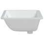Rechteckiges Waschbecken aus Keramik weiß 55,5x37,5x19 cm von vidaXL, Sinkt - Ref: Foro24-153727, Preis: 46,55 €, Rabatt: %