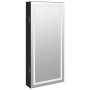 Espejo con joyero y luces LED para pared negro von vidaXL, Spiegel - Ref: Foro24-353248, Preis: 77,00 €, Rabatt: %