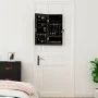 Espejo con joyero y luces LED para pared negro by vidaXL, Mirrors - Ref: Foro24-353248, Price: 72,82 €, Discount: %