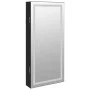 Espejo con joyero y luces LED para pared negro by vidaXL, Mirrors - Ref: Foro24-353248, Price: 72,82 €, Discount: %