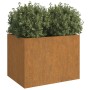 Pflanzgefäß aus Cortenstahl, 62 x 47 x 46 cm von vidaXL, Töpfe und Pflanzgefäße - Ref: Foro24-821558, Preis: 65,74 €, Rabatt: %