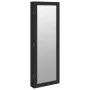 Espejo con joyero y luces LED para pared negro by vidaXL, Mirrors - Ref: Foro24-353236, Price: 105,89 €, Discount: %