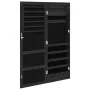 Espejo con joyero y luces LED para pared negro by vidaXL, Mirrors - Ref: Foro24-353236, Price: 105,89 €, Discount: %