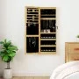 Mirror with jewelry box and LED lights for wall by vidaXL, Mirrors - Ref: Foro24-353246, Price: 100,95 €, Discount: %