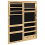 Espejo con joyero y luces LED para pared by vidaXL, Mirrors - Ref: Foro24-353234, Price: 108,33 €, Discount: %
