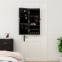 Spiegel mit Schmuckschatulle und LED-Leuchten für schwarze Wand von vidaXL, Spiegel - Ref: Foro24-353242, Preis: 81,83 €, Rab...