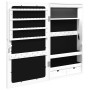 Espejo con joyero y luces LED para pared blanco by vidaXL, Mirrors - Ref: Foro24-353229, Price: 75,64 €, Discount: %