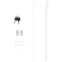 Espejo con joyero y luces LED para pared blanco by vidaXL, Mirrors - Ref: Foro24-353229, Price: 71,81 €, Discount: %