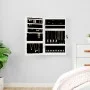 Wall-mounted mirror with jewelry cabinet and LED lights in white by vidaXL, Mirrors - Ref: Foro24-353238, Price: 67,46 €, Dis...