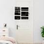 Wall-mounted mirror with jewelry cabinet and LED lights in white by vidaXL, Mirrors - Ref: Foro24-353238, Price: 67,46 €, Dis...