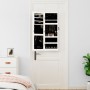 Wall-mounted mirror with jewelry cabinet and LED lights in white by vidaXL, Mirrors - Ref: Foro24-353250, Price: 102,67 €, Di...