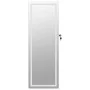 Espejo con joyero y luces LED para pared blanco de vidaXL, Espejos - Ref: Foro24-353250, Precio: 100,68 €, Descuento: %