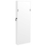 Wall-mounted mirror with jewelry cabinet and LED lights in white by vidaXL, Mirrors - Ref: Foro24-353250, Price: 102,67 €, Di...