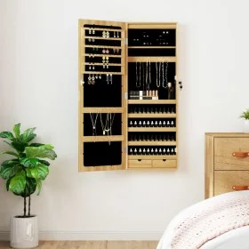 Spiegel mit Schmuckschatulle und LED-Leuchten für die Wand von vidaXL, Spiegel - Ref: Foro24-353237, Preis: 100,32 €, Rabatt: %
