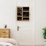 Mirror with jewelry box and LED lights for wall by vidaXL, Mirrors - Ref: Foro24-353249, Price: 67,24 €, Discount: %
