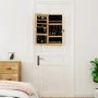 Mirror with jewelry box and LED lights for wall by vidaXL, Mirrors - Ref: Foro24-353249, Price: 66,22 €, Discount: %