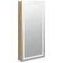 Mirror with jewelry box and LED lights for wall by vidaXL, Mirrors - Ref: Foro24-353249, Price: 66,22 €, Discount: %
