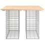 Garden bench design with gabion baskets, solid pine wood, 100x102x72cm. by vidaXL, garden benches - Ref: Foro24-834368, Price...