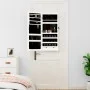 Mirror with jewelry box and LED lights for white wall by vidaXL, Mirrors - Ref: Foro24-353232, Price: 94,26 €, Discount: %
