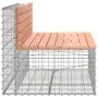 Garden bench design with gabions made of Douglas fir wood, 103x70x65 cm. by vidaXL, garden benches - Ref: Foro24-834375, Pric...