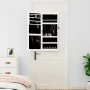 Espejo con joyero y luces LED para pared blanco by vidaXL, Mirrors - Ref: Foro24-353241, Price: 80,26 €, Discount: %