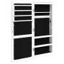 Espejo con joyero y luces LED para pared blanco by vidaXL, Mirrors - Ref: Foro24-353241, Price: 80,26 €, Discount: %