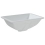 Lavabo de baño rectangular cerámica blanco 47,5x35x19,5 cm de vidaXL, Lavabos - Ref: Foro24-153725, Precio: 67,11 €, Descuent...