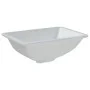 Rectangular white ceramic bathroom sink 47.5x35x19.5 cm by vidaXL, Sinks - Ref: Foro24-153725, Price: 44,10 €, Discount: %