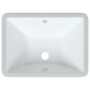 Rectangular white ceramic bathroom sink 47.5x35x19.5 cm by vidaXL, Sinks - Ref: Foro24-153725, Price: 67,11 €, Discount: %