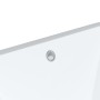 Rectangular white ceramic bathroom sink 47.5x35x19.5 cm by vidaXL, Sinks - Ref: Foro24-153725, Price: 67,11 €, Discount: %