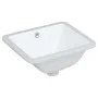 White ceramic rectangular bathroom sink 36.5x32x15.5 cm by vidaXL, Sinks - Ref: Foro24-153723, Price: 44,75 €, Discount: %