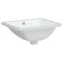White ceramic rectangular bathroom sink 36.5x32x15.5 cm by vidaXL, Sinks - Ref: Foro24-153723, Price: 44,75 €, Discount: %