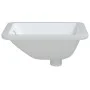 White ceramic rectangular bathroom sink 36.5x32x15.5 cm by vidaXL, Sinks - Ref: Foro24-153723, Price: 44,75 €, Discount: %