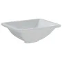 White ceramic rectangular bathroom sink 36.5x32x15.5 cm by vidaXL, Sinks - Ref: Foro24-153723, Price: 44,75 €, Discount: %