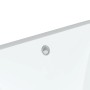 White ceramic rectangular bathroom sink 36.5x32x15.5 cm by vidaXL, Sinks - Ref: Foro24-153723, Price: 42,76 €, Discount: %